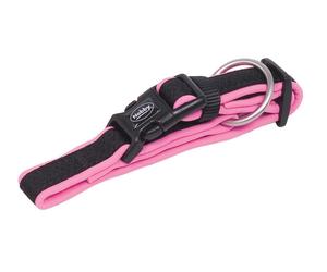 Nobby collare "Mesh Preno" L: 30-45 cm, B: 20/25 mm rosa