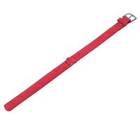 Nobby collare "VELOURS" rosso (Lollipop); 60 cm (50-58 cm); 28/32 mm