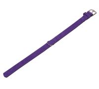 Nobby collare "VELOURS" viola (Gothic); 27 cm (20-25 cm); 12/14 mm