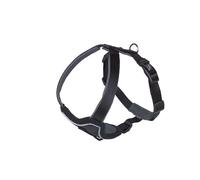 Nobby Comfort collar "Classic Preno" nero/grigio L: 60-75 cm; B: 30 mm