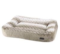 Nobby Comfort cuscino rettangolare Lona, beige, 110 x 78 x 13 cm