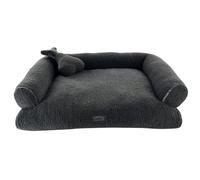 Nobby Comfort Divano JELLA, con giocattolo grigio scuro L x L x A: 90 x 67 x 20 cm