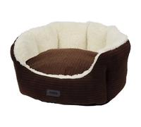 Nobby Comfort Kamba Ovale Braun Cani Lettino Morbido Lavabile Microfibra