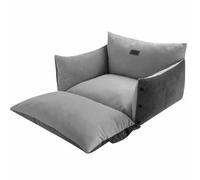 Nobby Comfort Letto 2 in 1 Alin grigio 70 x 58 x 22 + 9