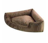 Nobby Comfort Letto angolare CENO, marrone, 60 x 60 x 17 cm