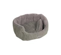 Nobby Comfort Letto ovale "CENO" L x P x A: 55 x 50 x 21 cm grigio / grigio
