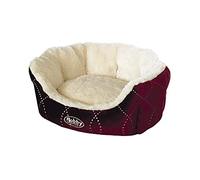 Nobby Comfort Letto Ovale CENO, Rosso Vinaccia, 45 x 40 x 19 cm