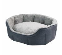 Nobby Comfort Letto ovale LICA grigio 86 x 70 x 24 cm