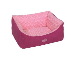 Nobby Comfort letto quadrato "ARUSHA" L x P x H: 45 x 40 x 18 cm rosa