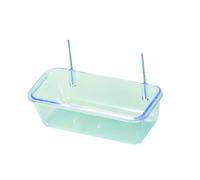 Nobby contenitore per cibo con gancio metallico 10,0 x 4,5 x 3,0 cm trasparente