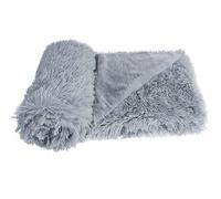 Nobby Coperta di peluche ESLA Classic grigio chiaro L x L 100 x 150 cm