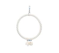 Nobby - Corda con 1 Anello in Cotone per Uccelli, 29 cm, Taglia L
