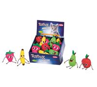 Nobby Crazy Fruits con Catnip Display 20 pezzi, 6-10,5 cm