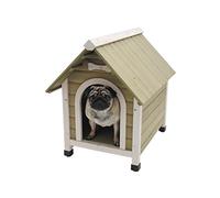 Nobby, Cuccia per Cani in Legno con Tetto spiovente