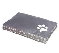 Nobby - Cuscino rettangolare ZAMPA, 88 x 55 x 10 cm, colore: grigio/marrone