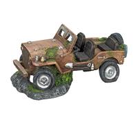 Nobby Decorazione Acquario Jeep Relitto 26x15,5x12,5cm per Acqua Dolce Acquario