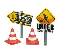 Nobby Construction Set di Ornamenti per Acquario Laterali, 4 Pezzo