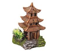 Nobby Decorazione per Acquario Tempio Asiatico, 10 x 9 x 14,5 cm