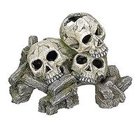 Nobby - Decorazioni per acquario, motivo teschi, 23 x 16 x 14,5 cm