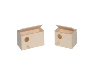 Nobby Esotici nido foro sinistra; 15 x 11 x 12 cm