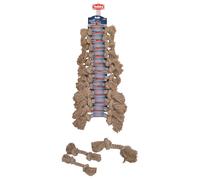 Nobby Giocattolo in corda, striscia di sisal-cotone da 12, 3 varietà, 2 nodi naturali