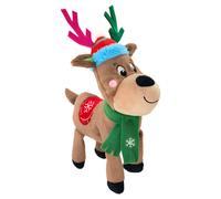 Nobby Giocattolo Per Cani Xmas Renna 28Cm Peluche Con Squeaker Per Cani