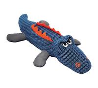 Nobby Gioco per Cane Coccodrillo Maglia 37cm Con Squeaker & Reflex-Elemente