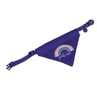 Nobby Good Vibes - Collare per Gatti con Panno, Colore: Blu