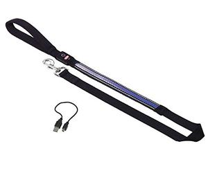 Nobby - Guinzaglio a LED, Lunghezza 1,20 m, Larghezza 25 mm