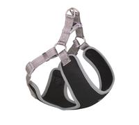 Nobby guinzaglio "Black Mesh Reflect" grigio L: 48-56 cm + 50 cm, Larghezza: 15 mm