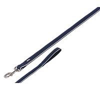 Nobby Guinzaglio "Cayo" blu navy, lunghezza: 120 cm, larghezza: 15/20 mm