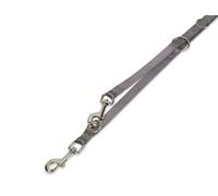 Nobby guinzaglio "Classic" L: 200 cm, B: 25 mm grigio topo