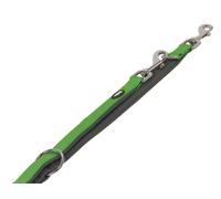 Nobby guinzaglio "Classic Preno" L: 200 cm, B: 15/20 mm neon verde / grigio