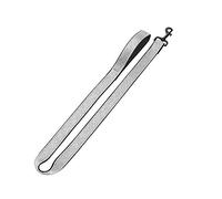 Nobby Guinzaglio Classic Reflect Soft, Grigio/Nero, Lunghezza: 120 cm, Larghezza: 15 mm, Confezione da 1 Pezzo