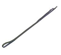 Nobby Guinzaglio Classico Preno Royal, Larghezza 20 mm, Lunghezza 58-69 cm + 54 cm, Grigio