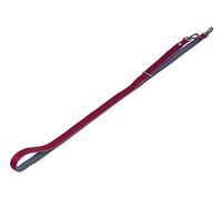 Nobby Guinzaglio Classico Preno Royal, Lunghezza 200 cm, Larghezza 20 mm/25 mm, Rosso
