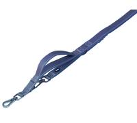 Nobby guinzaglio con maniglia corta "Classic Preno Royal" grigio L: 200 cm; Larghezza: 25/35 cm