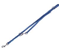 Nobby guinzaglio "Corda" blu/azzurro L: 200 cm; B: 18 mm
