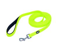 Nobby guinzaglio "Cover" L: 5 m, B: 20 mm giallo neon