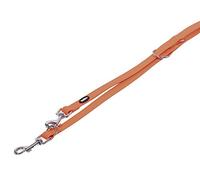 Nobby - Guinzaglio da Allenamento, 200 cm/20 mm, Colore: Arancione Fluo