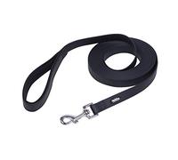 Nobby Guinzaglio da Traino, Nero, Lunghezza: 15 m, Larghezza: 20 mm, 1 Pezzo