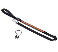 Nobby Guinzaglio "FLASH MESH" arancione, L: 120 cm, larghezza: 25 mm