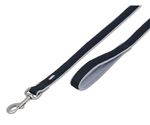 Nobby Guinzaglio in rete Preno, grigio, lunghezza: 120 cm, larghezza: 20/25 mm, 1 pezzo