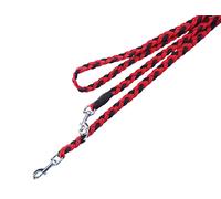 Nobby guinzaglio intrecciato L: 200 cm, B: 16 mm rosso / nero