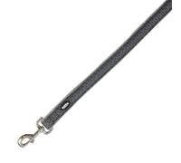 Nobby Guinzaglio MESH AIR grigio L-XL 32 mm, 120 cm