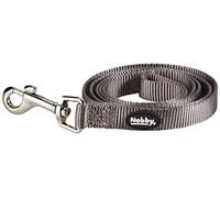 Nobby Leine "Classic" L: 120 cm, B: 15 mm grigio topo