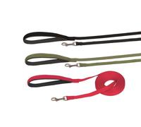 Nobby guinzaglio piatto L: 1000 cm, Larg: 15 mm rosso
