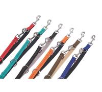 Nobby guinzaglio "Soft Grip" L: 200 cm, B: 10 mm grigio scuro / nero