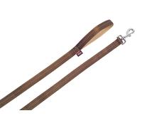 Nobby Guinzaglio "Soft Grip" L: 200 cm, B: 20 mm marrone