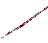 Nobby Guinzaglio Stile Rosso, Lunghezza: 200 cm, Larghezza: 20 mm, 1 Pezzo
